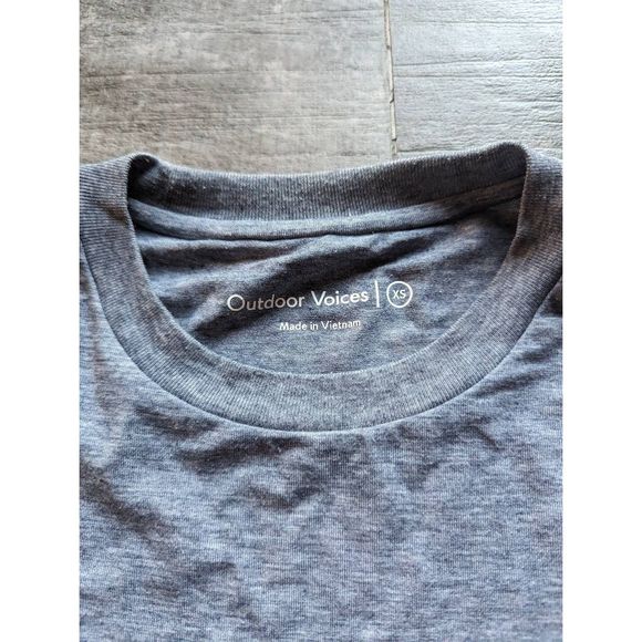 OUTDOOR VOICES Men's Ready Set Short Sleeve Tee - Picture 4 of 5